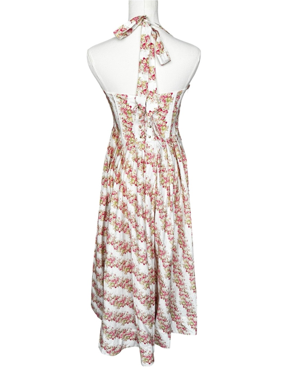 LaceMade Tuscany Rose Corset Dress Large US: 6 - Picture 11 of 16
